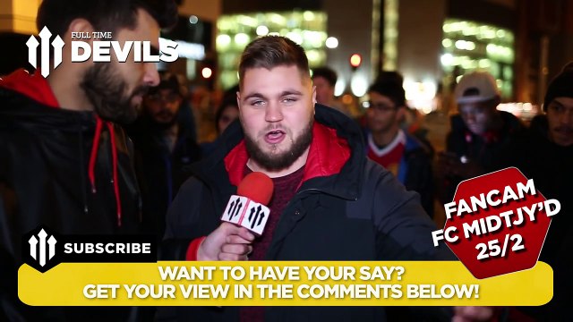 Marcus Rashford: Two Goals - YES! | Manchester United 5-1 FC Midtjylland | FANCAM