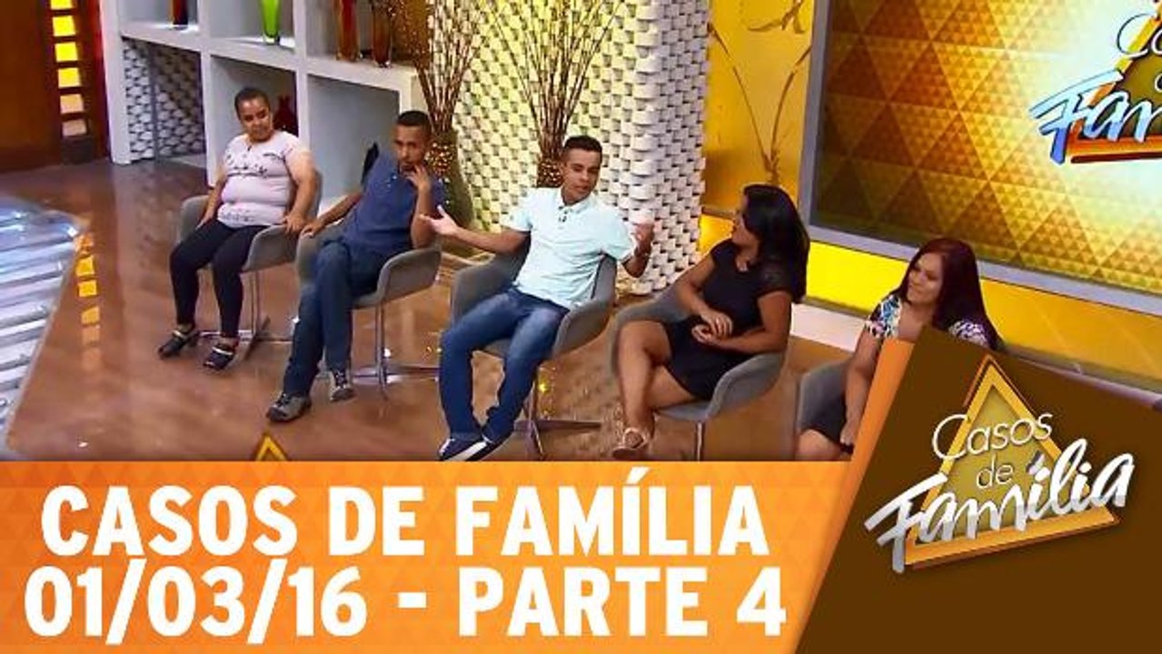 Você é um péssimo exemplo e não confio mais em você - 01.03.16 - Parte 4