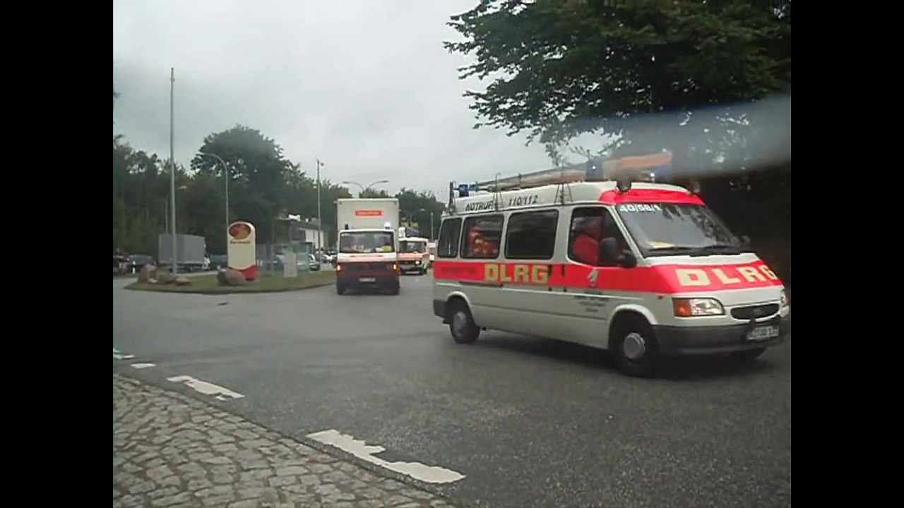 Großeinsatz/Übung mehrerer Hiorgs in/aus Kreis Stormarn