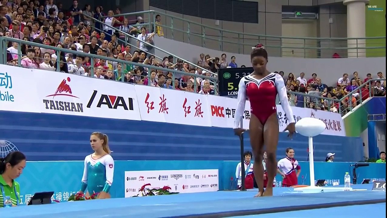 Simone Biles VT 2014 Worlds EF