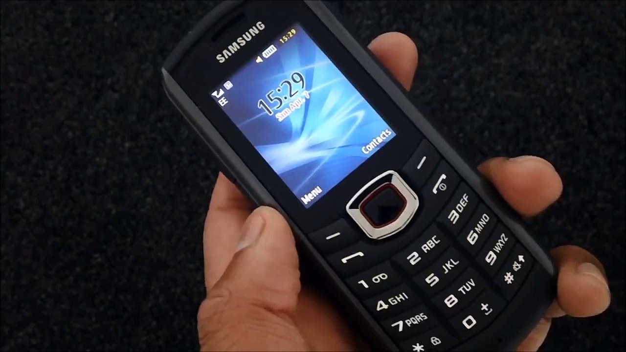 Samsung GT B2710 Solid Immerse Xcover mobile phone, tough phone, Builders phone, Review.