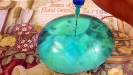 How To Make Color Glue Waterballoon Learn the Recipe DIY 투명 컬러 본드 오호 물��