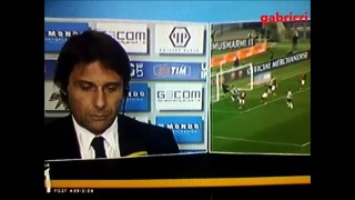Roma Juventus 1 0 Conte polemica goal annullato a Peluso