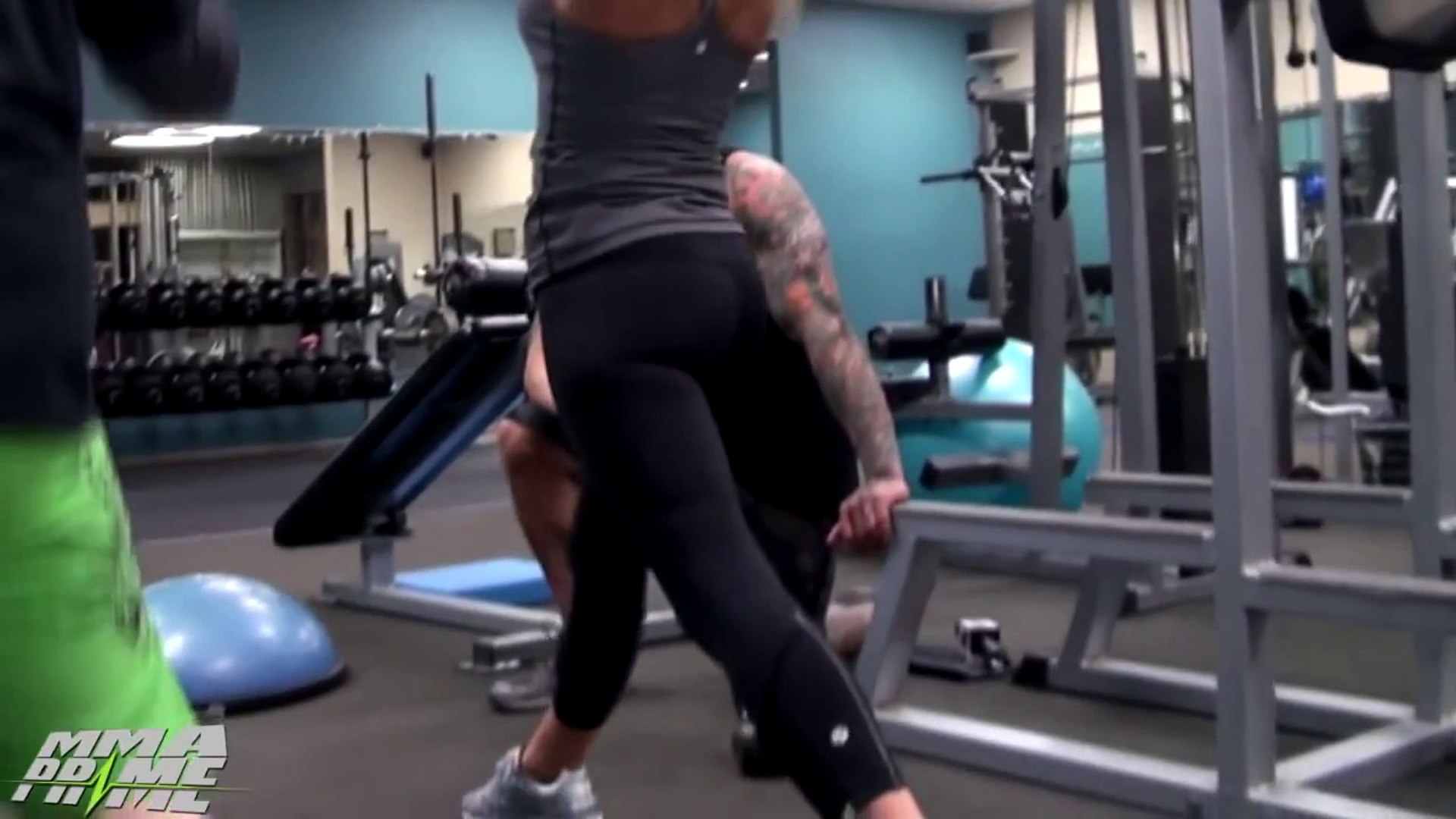 MMA Fitness Workout Adult Star Jesse Jane (punches out partner) -  Dailymotion Video