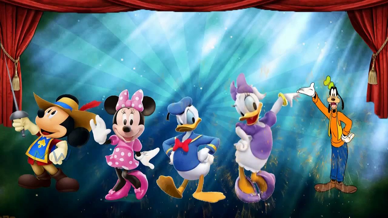 Mickey Mouse Finger Family | 3D Animation Nursery Rhymes | Songs For Kids