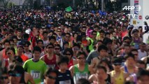 Ethiopian Lilesa captures Tokyo Marathon