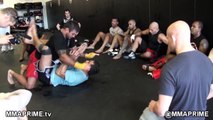 Werdum vs Overeem: Training with Mayhem, Tito, Mark Munoz @ Kings MMA