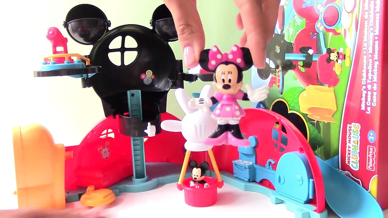 Unboxing Mickey Mouse Clubhouse Toys Video Review based on full episodes cartoon