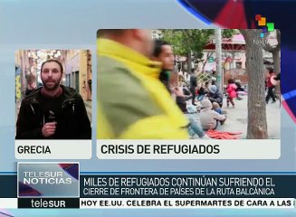 Grecia: centros de refugiados continúan saturados
