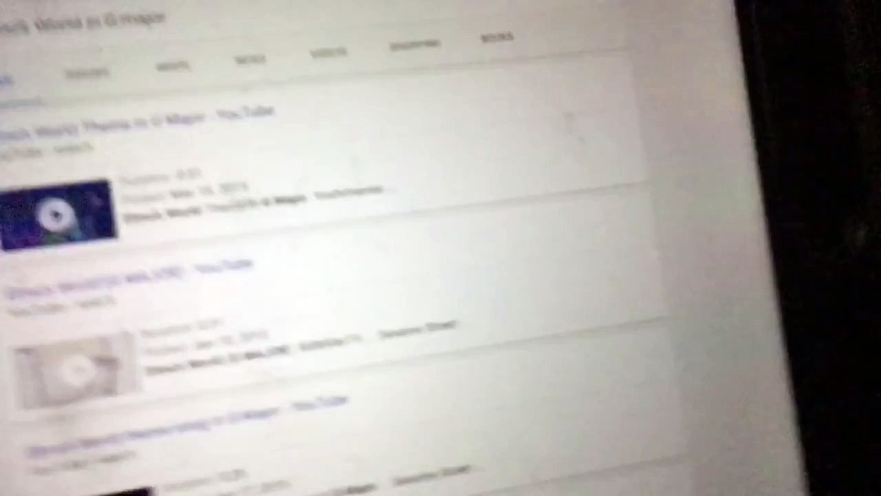 Elmos world Theme in G-Major