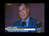 Rafael Correa, consternado por la muerte de las dos jóvenes argentinas
