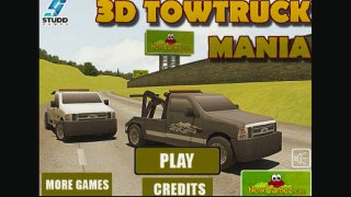 3D Tow Truck Mania Game Part 1