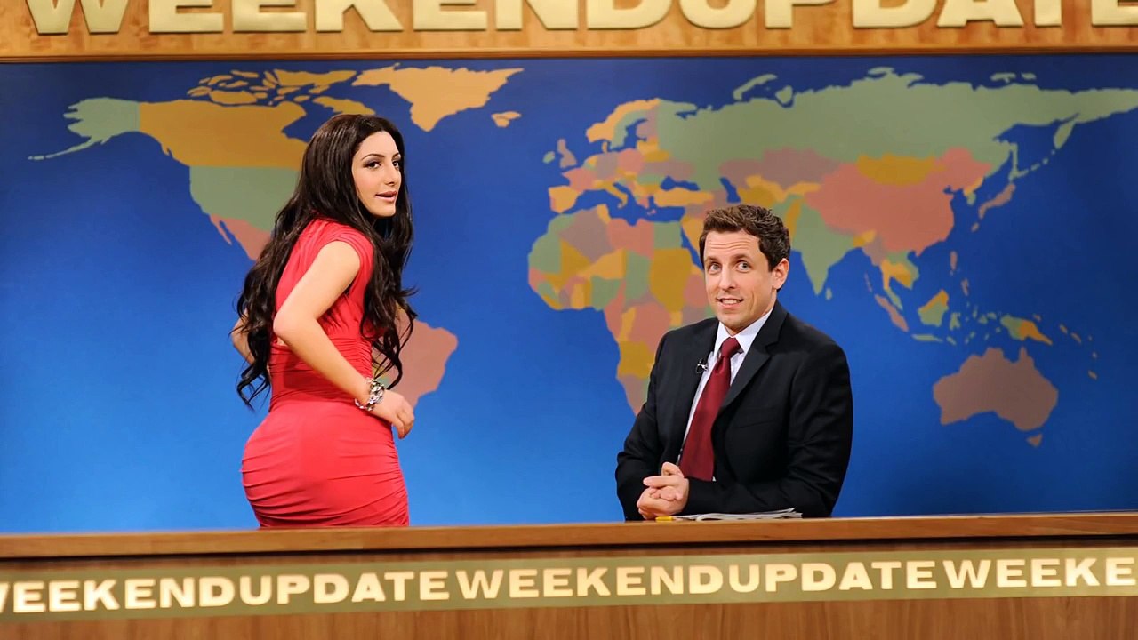 The Unaired SNL Sketch: Nasim Pedrad As Aziz Ansari - CONAN on TBS