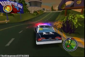 The Simpsons Hit & run - Upgrade Police Car