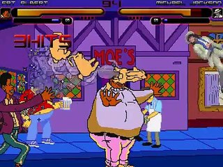 MUGEN Battle #1: Fat Albert VS Michael Jackson