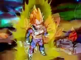 Vegeta se transforma en super saiyajin por primera vez español latino dbz