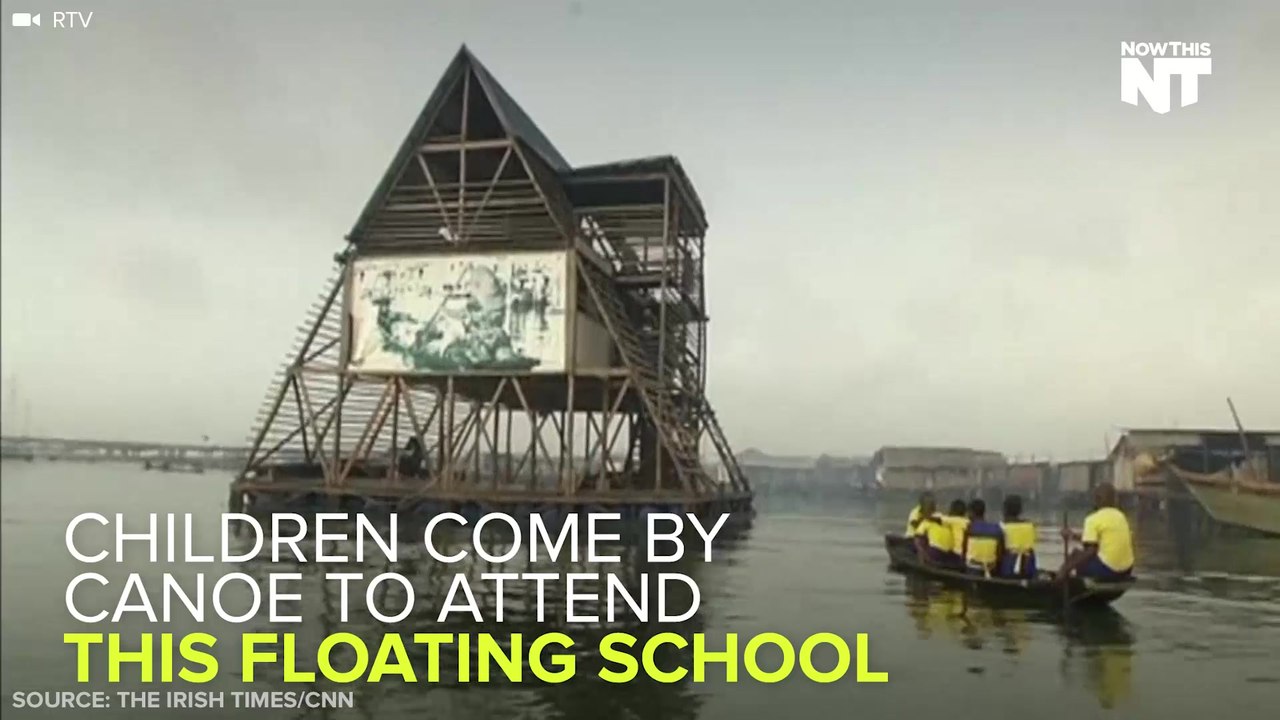 Children In This Nigerian City Attend A Floating School