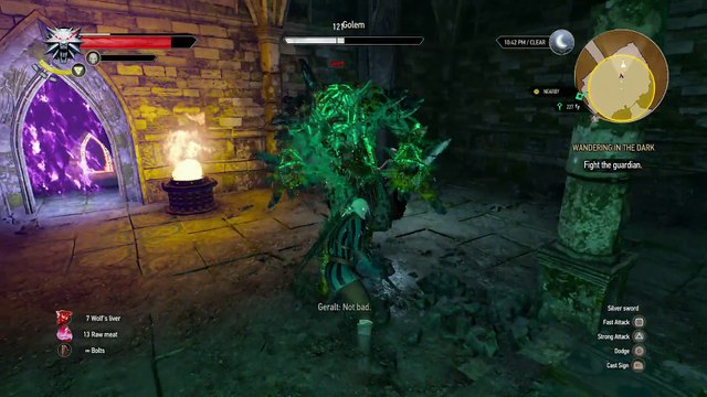 THE WITCHER 3 WALKTHROUGH PART 35 - WANDERING IN THE DARK