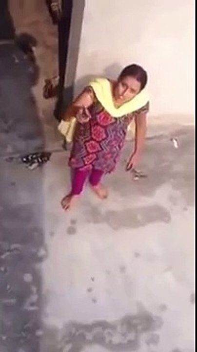 Punjabi Desi Girl with Daat defending her boyfriend