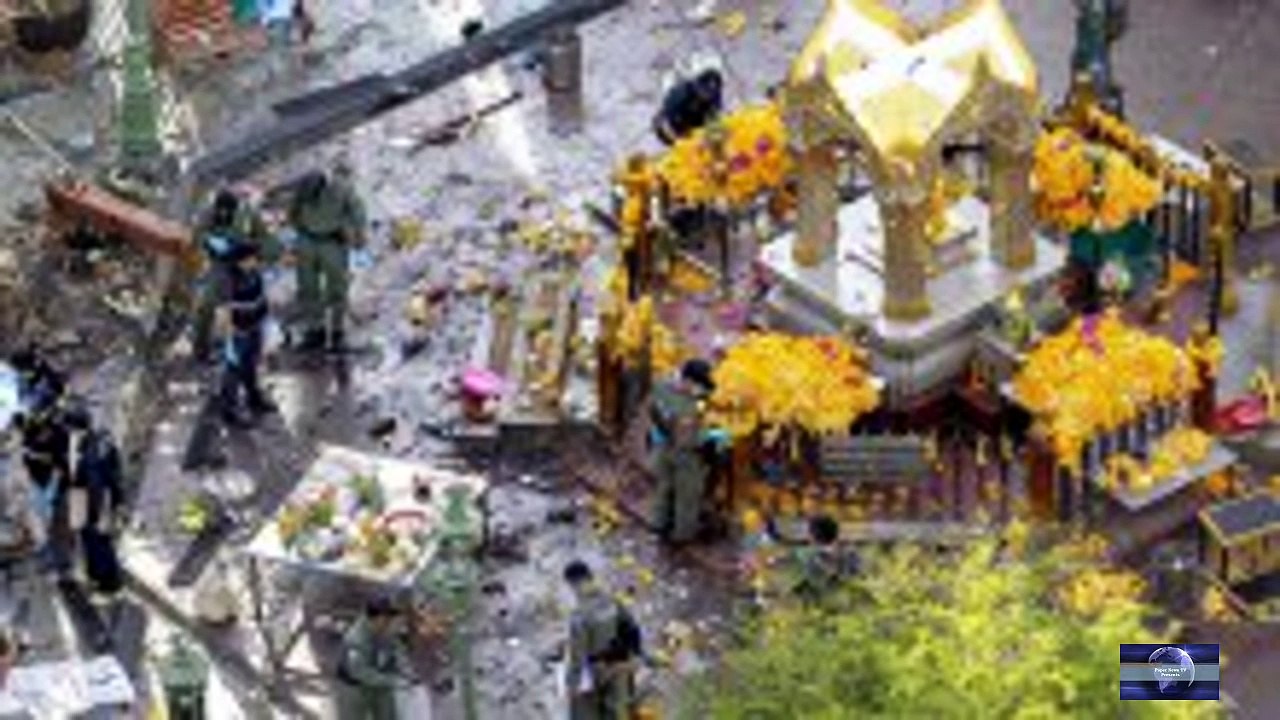 Bangkok Bombing CCTV Suspect caught on CCTV