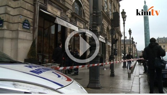 Berjalan kaki selepas rompak barang kemas Chopard