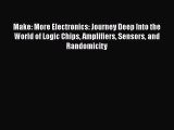 [PDF] Make: More Electronics: Journey Deep Into the World of Logic Chips Amplifiers Sensors