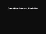 Download CrunchTime: Contracts Fifth Edition Free Books