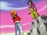 Goku turns Super Saiyan 4 {English Version}