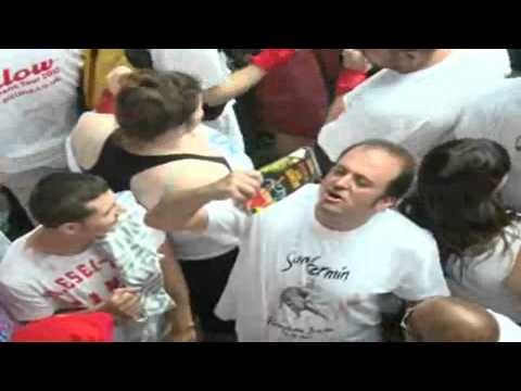 Pamplona bull run