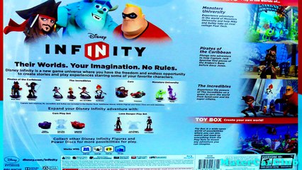 Disney Infinity Toy Playset Unboxing! - Disney Infinity Toy Starter Pack Includes Sully, Mr. Incredible and Captain Jack Sparrow!