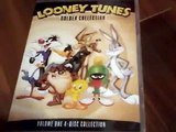 Looney Tunes Golden Collection 1 -4 disc Best of Bugs Bunny disc menu on projector