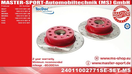 24011002771SE SET MS Brake Discs