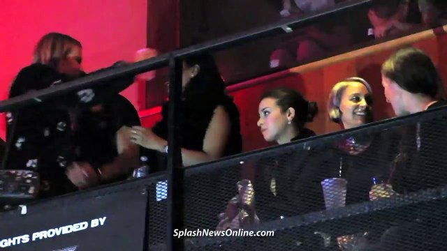 Cameron Diaz & Nicole Richie Banger Sisters at Good Charlotte Concert