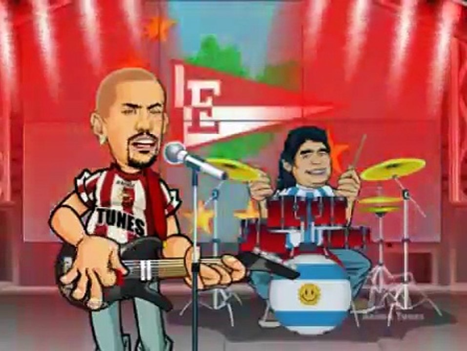 Verón y Maradona le cantan al Cruzeiro