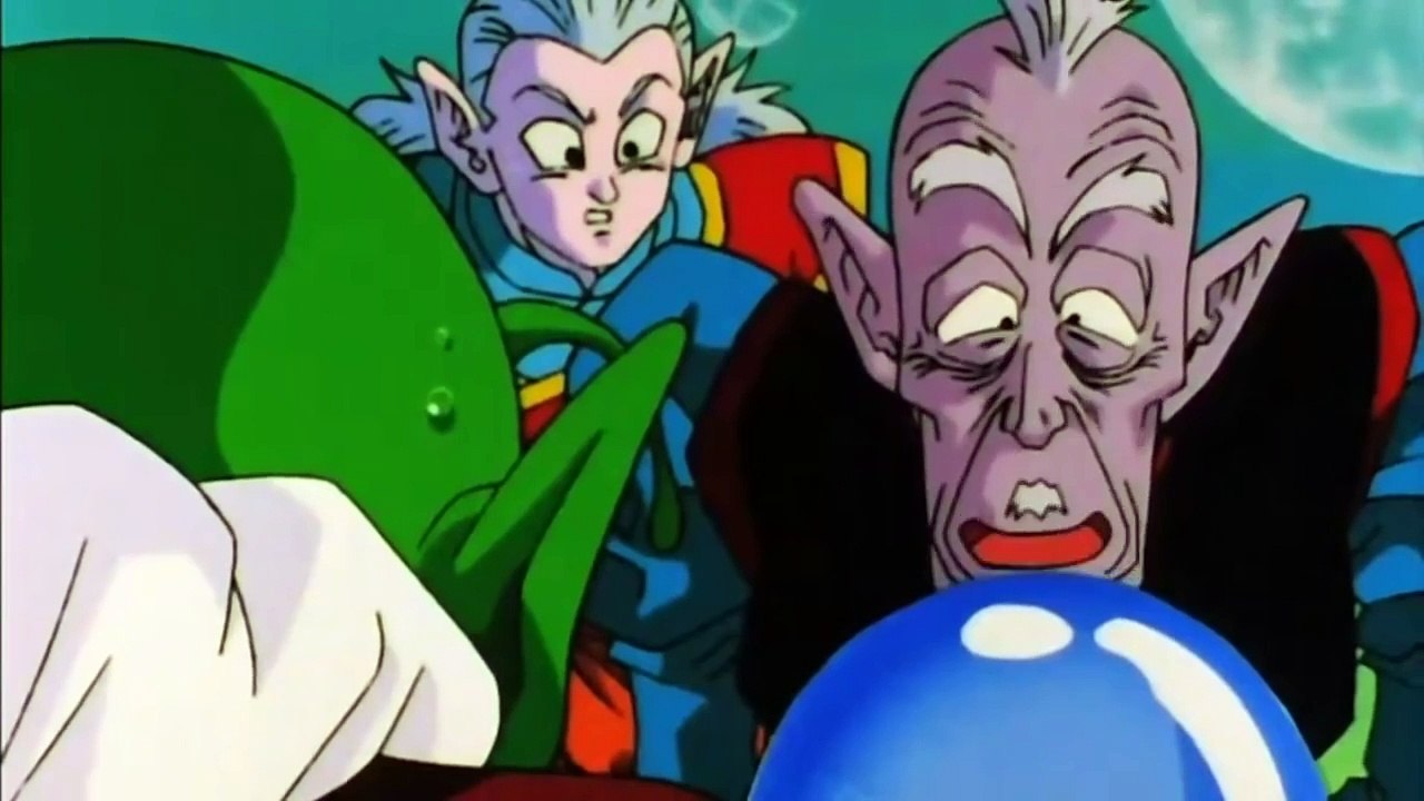 Goku turns Super Saiyan 3 against Kid Buu (HD)