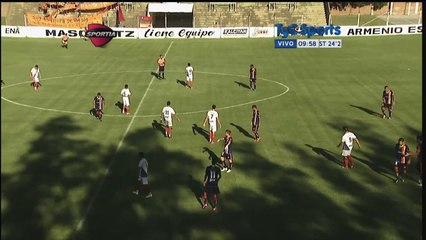 El insólito error del árbitro de Armenio   Colegiales