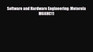 PDF Software and Hardware Engineering: Motorola M68HC11 Ebook