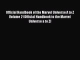 PDF Official Handbook of the Marvel Universe A to Z Volume 2 (Official Handbook to the Marvel
