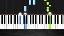Calvin Harris - Outside ft. Ellie Goulding - EASY Piano Tutorial by PlutaX - Synthesia