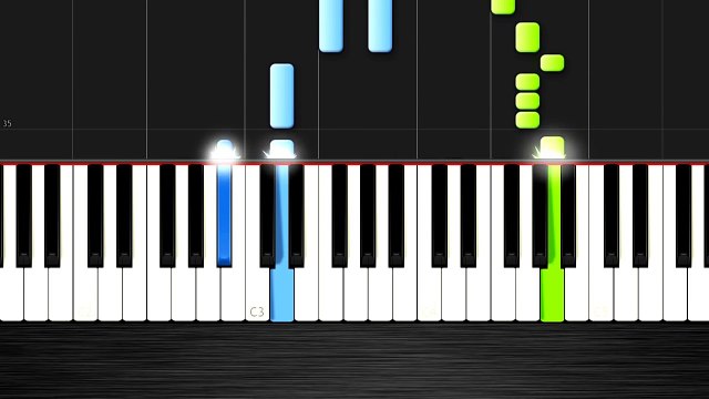 Calvin Harris - Outside ft. Ellie Goulding - EASY Piano Tutorial by PlutaX - Synthesia