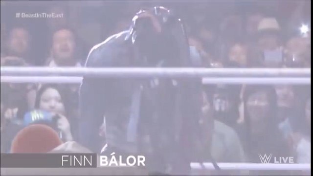 Kevin Owens Lost The Nxt Title To Finn Balor Tokyo 4-7-2015