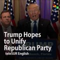 Trump Hopes to Unify Republican Party