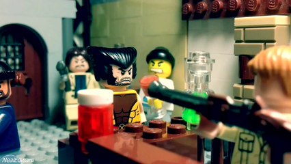 Lego Deadpool vs Wolverine