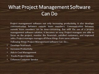 By Understanding 5 Purpose of Technology to Use Project Management Software