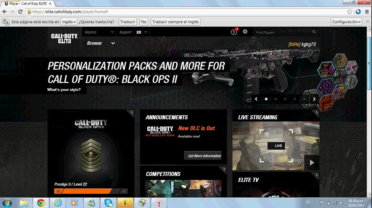 como poner tus clases de colores mw3 thekgkg73