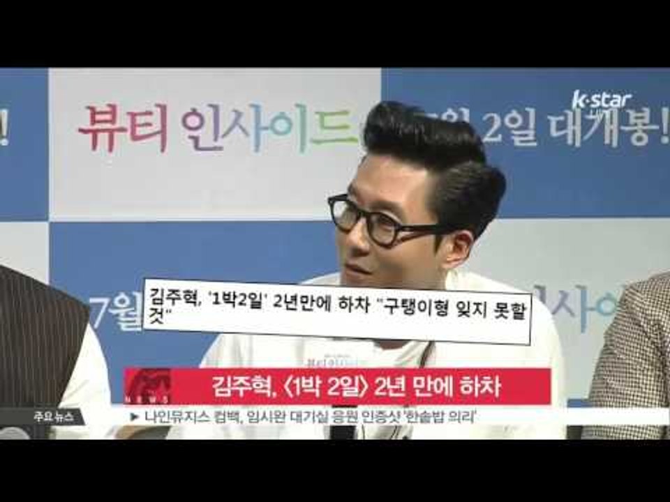 [K-STAR REPORT]Kim Joo-hyuk dropped out of[1 Da...