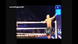 Ambrose &John Cena Vs BrayWyatt & SethRollins(Smackdown Went Of Air)