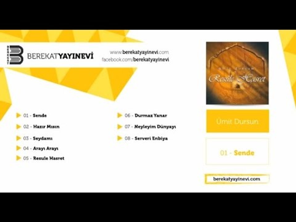 Ümit Dursun - Resul'e Hasret