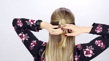 Heart Knot Hairstyle Tutorial - Cute and easy heart knot hairstyle