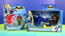 Batman Transforming Batcycle & Robin Tech Glider Battle Joker And Slade